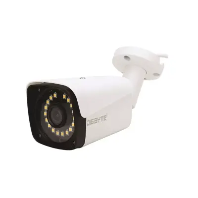 Digibyte 5MP IP 4Array Starlight Metal Bullet 2-Way Communication Camera with Externel Loud Speaker