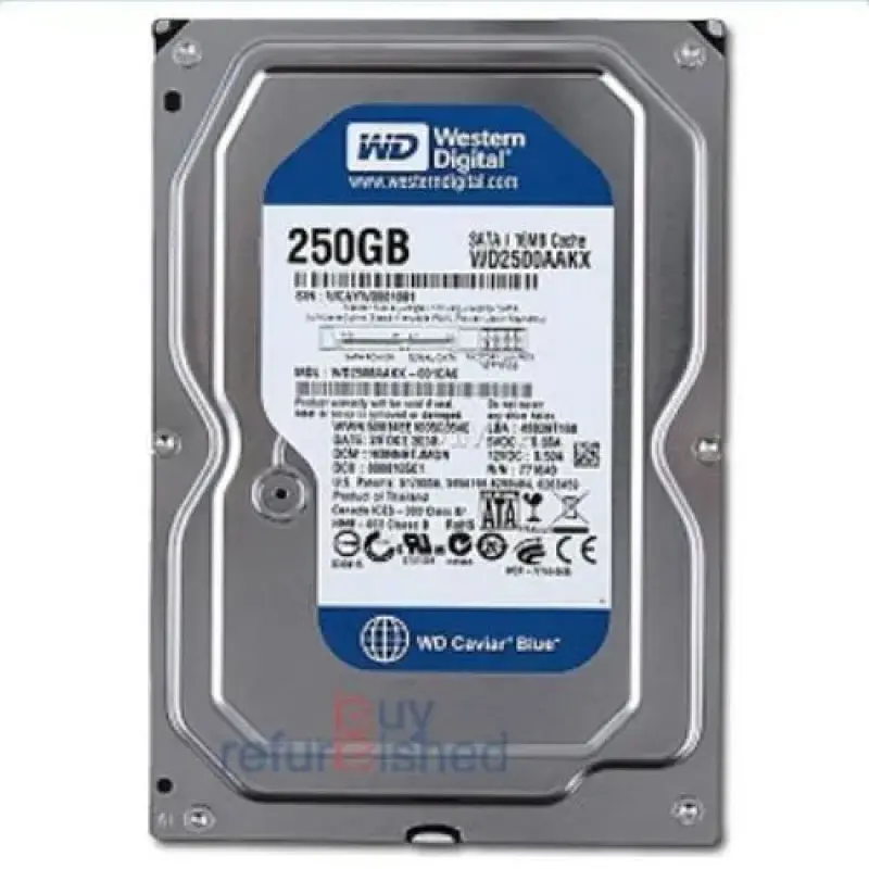 CONSISTENT 250GB LAPTOP HARD DRIVE