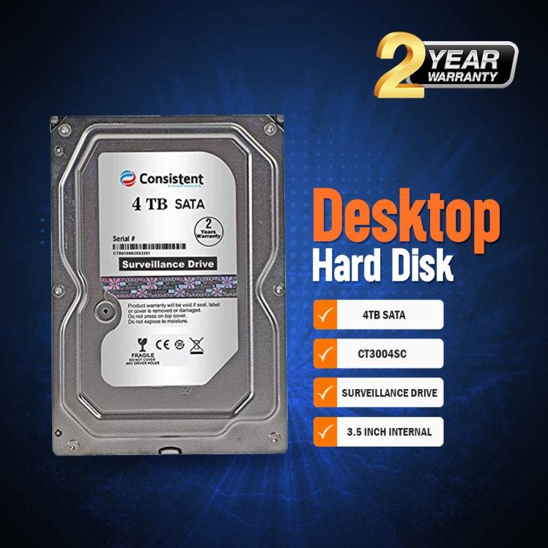 CONSISTENT 4TB DESKTOP HARD DRIVE