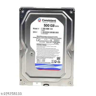 CONSISTENT 500GB DESKTOP HARD DRIVE