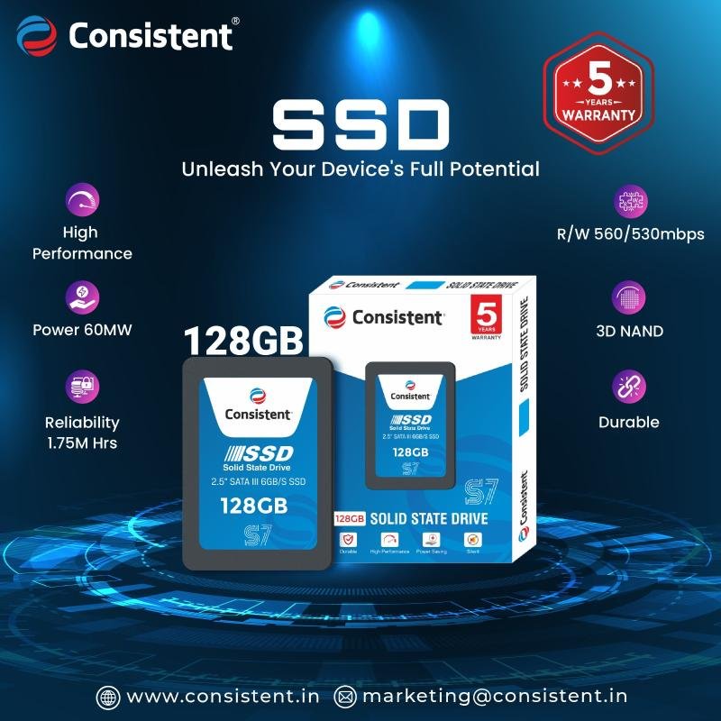 Consistent SSD 128GB