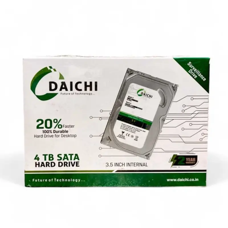 DAICHI 4TB HARD DRIVE
