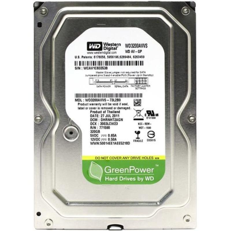 WD 320 GB Green Power Desktop Hard Disk Upgrade Your PC Storage with OEM Warranty