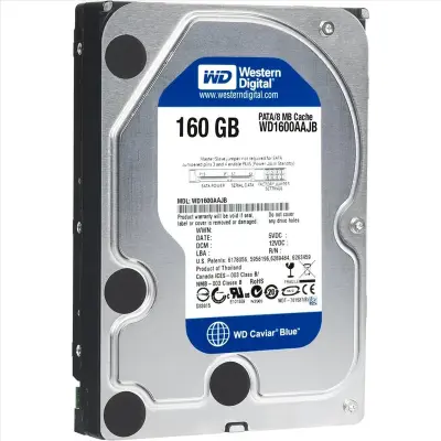 WD Blue 160 GB Desktop Hard Drive: 3.5 Inch, 7200 RPM, PATA, 8 MB Cache