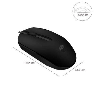 HP M10 Wired USB Mouse